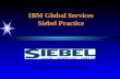 IBM Global Services Siebel Practice Strategic S IEBEL Business Partner… Strategic S IEBEL Business Partner…