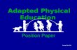 Adapted Physical Education Position Paper Revised Dec 2011.