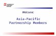 Simulator Learning Center Welcome: Welcome: Asia-Pacific Partnership Members.
