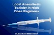 Local Anaesthetic Toxicity in High Dose Regimens Dr. John Martin MBBS FANZCA.