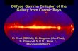 C. Evoli (SISSA), D. Gaggero (Un. Pisa), D. Grasso (I.N.F.N., Pisa), L. Maccione(SISSA) Diffuse Gamma Emission of the Galaxy from Cosmic Rays.