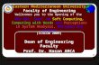 Eastern Mediterranean University Faculty of Engineering Wellcomes you to the Opening of the 5th Int. Conf. on Soft Computing, Computing with Words and.