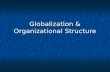 Globalization & Organizational Structure. Entering the Global Market Why Go Global? Why Go Global? Economies of scale Economies of scale Economies of.