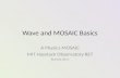 Wave and MOSAIC Basics A Physics MOSAIC MIT Haystack Observatory RET Revised 2011.