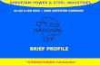 “ STRENGTHNING THE NATION” BRIEF PROFILE SHREEYAM POWER & STEEL INDUSTRIES An ISI & ISO 9001 : 2008 CERTIFIED COMPANY.