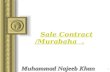 1 Muhammad Najeeb Khan Sale Contract /Murabaha. Muhammad Najeeb Khan.