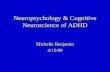 Neuropsychology & Cognitive Neuroscience of ADHD Michelle Benjamin 4/15/09.