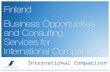 International Comparison. 2 Business Environment and Innovation.