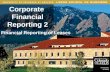 · 1 Corporate Financial Reporting 2 Financial Reporting of Leases.