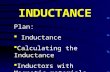 INDUCTANCE Plan:  Inductance  Calculating the Inductance  Inductors with Magnetic materials.