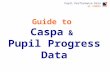 Pupil Performance Data at CNMSS Guide to Caspa & Pupil Progress Data.