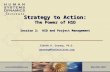 Strategy to Action: The Power of HSD Session 2: HSD and Project Management Glenda H. Eoyang, Ph.D. geoyang@hsdinstitute.org geoyang@hsdinstitute.org.