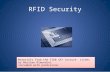 RFID Security Materials from the FIRB SAT lecture slides by Massimo Rimondini included with permission.