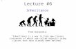 1 Lecture #6 Inheritance From Wikipedia: “Inheritance is a way to form new classes (instances of which are called objects) using classes that have already.