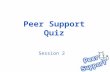 Session 2 Peer Support Quiz. What is a hernia? A protrusion of an organ or structure through an abnormal opening.