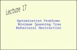 Optimization Problems Minimum Spanning Tree Behavioral Abstraction.