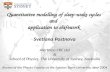 Quantitative modelling of sleep-wake cycles and application to shiftwork Svetlana Postnova Alertness CRC Ltd & School of Physics, The University of Sydney,