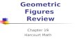 Geometric Figures Review Chapter 19 Harcourt Math.