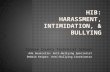 Bullying is aggressive behavior that is intentional and that involves an imbalance of power. Most often, it is repeated over time.