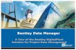 Bentley Data Manager A Tour of the Bentley DigitalPlant Solution for Project Data Management.