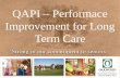 QAPI – Performace Improvement for Long Term Care.