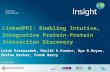 LinkedPPI: Enabling Intutive, Integrative Protein-Protein Interaction Discovery Laleh Kazemzadeh, Maulik R.Kamdar, Oya D.Beyan, Stefan Decker, Frank Barry.