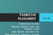 Formative Assessment Connecting the Dots Helping Teachers Teach and Students Learn James Martin and Beth Tsai Wake Technical Community College.