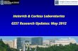 Heinrich & Corless Laboratories GIST Research Updates: May 2012.
