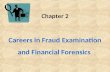 Chapter 2 Careers in Fraud Examination and Financial Forensics.