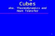 1 Melting Ice Cubes aka. Thermodynamics and Heat Transfer.