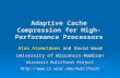 Adaptive Cache Compression for High-Performance Processors Alaa Alameldeen and David Wood University of Wisconsin-Madison Wisconsin Multifacet Project.