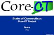 State of Connecticut Core-CT Project Query 4 hrs Updated 1/21/2011.