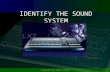 IDENTIFY THE SOUND SYSTEM 1PLANNING THE SOUND SYSTEM