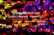 Fragmentation Considered Harmful? Geoff Huston APNIC.