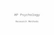 AP Psychology Research Methods. between-subjects design A between-subjects design is a study where subjects are either in one group or another, never.