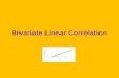 Bivariate Linear Correlation. Linear Function Y = a + bX.