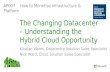 The Changing Datacenter – Understanding the Hybrid Cloud Opportunity Kristian Wares, Datacentre Solution Sales Specialist Nick Ward, Cloud Solution Sales.