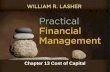 Chapter 13 Cost of Capital. Capital Structure A firm’s Capital Structure its mix of the three components of long term funding –Debt –Preferred stock –Equity.