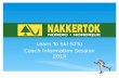 Nakkertok Nordic CROSS COUNTRY SKI CLUB Learn To Ski (LTS) Coach Information Session 2014.