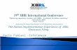 19 th XBRL International Conference “Reducing regulatory burden with XBRL: a catalyst for better reporting” June 22-25, 2009 Paris, France Reducing the.