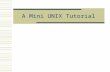 A Mini UNIX Tutorial. What’s UNIX?  An operating system run on many servers/workstations  Invented by AT&T Bell Labs in late 60’s  Currently there.