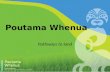 Poutama Whenua Pathways to land. Strategic Context Lincoln Strategic Plan WHENUA Annual Whenua Work Plan Whenua Tupu - Grow the Land Grow the People Whenua.