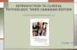Chapter 8 INTRODUCTION TO CLINICAL PSYCHOLOGY, THIRD CANADIAN EDITION by John Hunsley and Catherine M. Lee.
