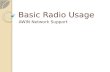 Basic Radio Usage AWIN Network Support. Table of Contents What is AWIN? What is P25? What are Radios? Why are Radios Important? Basic Radio Terminology.
