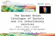 The German Union Catalogue of Serials and its interlibrary services Hans-Jörg Lieder Head of the Department of Bibliographic Services Staatsbibliothek.