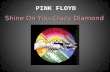 PINK FLOYD Shine On You Crazy Diamond. PINK FLOYD  One of the most prominent and significant representatives of progressive rock;  Was founded in mid-60’s.