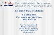 That’s debatable: Persuasive writing in the workshop model English SOL Institute Secondary Persuasive Writing Workshop Carrie Honaker & Amanda Biviano.