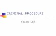 CRIMINAL PROCEDURE Class Six. Today’s Topics: Fourth Amendment Standing Derivative Evidence Independent Source Inevitable Discovery Good Faith Alternatives.