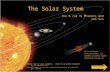 The Solar System The 8 (or 9) Planets and the Sun Brian Gillespie Professor Robert Lee EDT6005.DIS.B1T01.FA2010 Wilmington University Please turn on your.