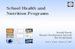 School Health and Nutrition Programs Donald Bundy Human Development Network The World Bank Sana’a, Yemen, January 23, 2007.